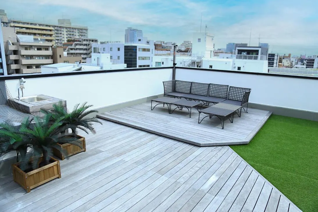 Apartment Grand Tree Hotel Skytree View Rooftop Asakusa Walk Tokyo Japan