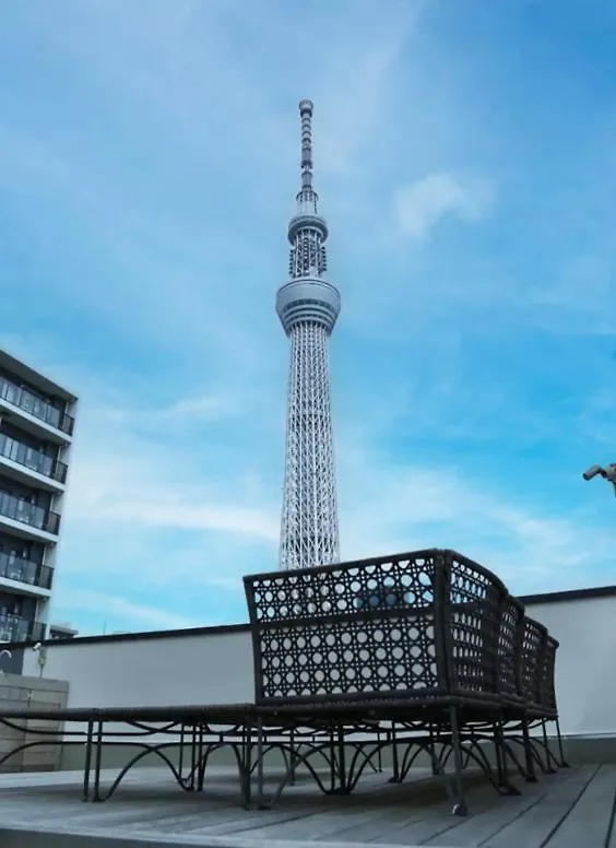 Grand Tree Hotel Skytree View Rooftop Asakusa Walk Tokyo Apartment